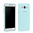 Silikon Schutzhülle Ultra Dünn Hülle Durchsichtig Transparent für Samsung Galaxy Grand 3 G7200 Blau