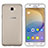 Silikon Schutzhülle Ultra Dünn Hülle Durchsichtig Transparent für Samsung Galaxy J5 Prime G570F Grau