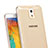 Silikon Schutzhülle Ultra Dünn Hülle Durchsichtig Transparent für Samsung Galaxy Note 3 N9000 Gold