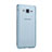 Silikon Schutzhülle Ultra Dünn Hülle Durchsichtig Transparent für Samsung Galaxy On5 G550FY Blau