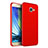 Silikon Schutzhülle Ultra Dünn Hülle für Samsung Galaxy J5 Prime G570F Rot