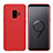Silikon Schutzhülle Ultra Dünn Hülle S03 für Samsung Galaxy S9 Rot Petit