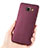 Silikon Schutzhülle Ultra Dünn Hülle Silikon für Samsung Galaxy A7 (2017) A720F Rot