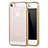 Silikon Schutzhülle Ultra Dünn Schutzhülle Tasche Durchsichtig Transparent H05 für Apple iPhone SE Gold