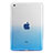 Silikon Schutzhülle Ultra Dünn Tasche Durchsichtig Farbverlauf für Apple iPad Mini Blau