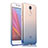 Silikon Schutzhülle Ultra Dünn Tasche Durchsichtig Farbverlauf für Huawei Enjoy 6 Blau