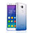 Silikon Schutzhülle Ultra Dünn Tasche Durchsichtig Farbverlauf für Huawei GR5 Hellblau