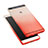 Silikon Schutzhülle Ultra Dünn Tasche Durchsichtig Farbverlauf für Huawei P8 Rot