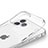 Silikon Schutzhülle Ultra Dünn Tasche Durchsichtig Transparent A06 für Apple iPhone 14 Pro Max Klar
