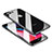 Silikon Schutzhülle Ultra Dünn Tasche Durchsichtig Transparent A14 für Apple iPhone 8 Plus Schwarz