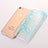 Silikon Schutzhülle Ultra Dünn Tasche Durchsichtig Transparent Blumen T01 für Apple iPhone 7