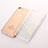 Silikon Schutzhülle Ultra Dünn Tasche Durchsichtig Transparent Blumen T01 für Apple iPhone 7