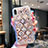 Silikon Schutzhülle Ultra Dünn Tasche Durchsichtig Transparent Blumen T01 für Apple iPhone Xs Max Plusfarbig