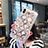 Silikon Schutzhülle Ultra Dünn Tasche Durchsichtig Transparent Blumen T01 für Apple iPhone Xs Max Plusfarbig