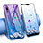 Silikon Schutzhülle Ultra Dünn Tasche Durchsichtig Transparent Blumen T02 für Huawei P20 Pro