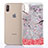 Silikon Schutzhülle Ultra Dünn Tasche Durchsichtig Transparent Blumen T04 für Apple iPhone Xs Max