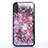 Silikon Schutzhülle Ultra Dünn Tasche Durchsichtig Transparent Blumen T07 für Apple iPhone X