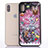 Silikon Schutzhülle Ultra Dünn Tasche Durchsichtig Transparent Blumen T07 für Apple iPhone X