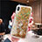 Silikon Schutzhülle Ultra Dünn Tasche Durchsichtig Transparent Blumen T25 für Apple iPhone Xs