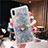 Silikon Schutzhülle Ultra Dünn Tasche Durchsichtig Transparent Blumen T25 für Apple iPhone Xs