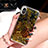 Silikon Schutzhülle Ultra Dünn Tasche Durchsichtig Transparent Blumen T26 für Apple iPhone Xs Gold
