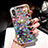 Silikon Schutzhülle Ultra Dünn Tasche Durchsichtig Transparent Blumen T26 für Apple iPhone Xs Max Plusfarbig