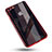 Silikon Schutzhülle Ultra Dünn Tasche Durchsichtig Transparent C02 für Apple iPhone 7 Rot