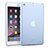 Silikon Schutzhülle Ultra Dünn Tasche Durchsichtig Transparent für Apple iPad Mini 2 Hellblau