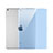 Silikon Schutzhülle Ultra Dünn Tasche Durchsichtig Transparent für Apple iPad Pro 12.9 Blau