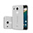 Silikon Schutzhülle Ultra Dünn Tasche Durchsichtig Transparent für Google Nexus 5X Grau