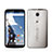 Silikon Schutzhülle Ultra Dünn Tasche Durchsichtig Transparent für Google Nexus 6 Grau