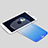 Silikon Schutzhülle Ultra Dünn Tasche Durchsichtig Transparent für Motorola Moto X (2nd Gen) Blau