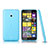 Silikon Schutzhülle Ultra Dünn Tasche Durchsichtig Transparent für Nokia Lumia 1320 Blau