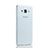 Silikon Schutzhülle Ultra Dünn Tasche Durchsichtig Transparent für Samsung Galaxy A5 SM-500F Blau