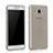Silikon Schutzhülle Ultra Dünn Tasche Durchsichtig Transparent für Samsung Galaxy Grand 3 G7200 Grau