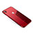 Silikon Schutzhülle Ultra Dünn Tasche Durchsichtig Transparent H01 für Apple iPhone XR Rot