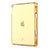 Silikon Schutzhülle Ultra Dünn Tasche Durchsichtig Transparent H01 für Apple New iPad 9.7 (2017) Gold