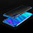 Silikon Schutzhülle Ultra Dünn Tasche Durchsichtig Transparent H01 für Huawei Enjoy 9s Blau