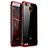 Silikon Schutzhülle Ultra Dünn Tasche Durchsichtig Transparent H01 für Huawei G8 Mini Rot