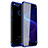 Silikon Schutzhülle Ultra Dünn Tasche Durchsichtig Transparent H01 für Huawei Honor Play 7X Blau