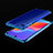 Silikon Schutzhülle Ultra Dünn Tasche Durchsichtig Transparent H01 für Huawei Honor Play 8A Blau