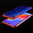 Silikon Schutzhülle Ultra Dünn Tasche Durchsichtig Transparent H01 für Huawei Honor Play 8A Rot