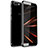 Silikon Schutzhülle Ultra Dünn Tasche Durchsichtig Transparent H01 für Huawei Honor V10 Schwarz