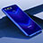 Silikon Schutzhülle Ultra Dünn Tasche Durchsichtig Transparent H01 für Huawei Honor V20 Blau