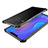 Silikon Schutzhülle Ultra Dünn Tasche Durchsichtig Transparent H01 für Huawei Nova 3i Schwarz