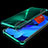 Silikon Schutzhülle Ultra Dünn Tasche Durchsichtig Transparent H01 für Huawei Nova 5 Grün