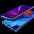 Silikon Schutzhülle Ultra Dünn Tasche Durchsichtig Transparent H01 für Huawei Nova 5 Pro Blau