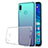 Silikon Schutzhülle Ultra Dünn Tasche Durchsichtig Transparent H01 für Huawei Nova Lite 3 Klar