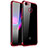 Silikon Schutzhülle Ultra Dünn Tasche Durchsichtig Transparent H01 für Huawei Nova Rot
