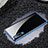 Silikon Schutzhülle Ultra Dünn Tasche Durchsichtig Transparent H01 für Huawei P30 Blau